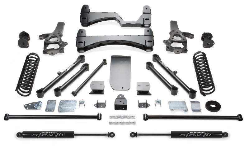 Fabtech 6" Lift Kit w/Stealth shocks 09-11 Dodge Ram 1500 4wd - Click Image to Close